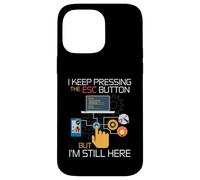 Techy Gifts For Men Programmer Programming The ESC Case for iPhone 14 Pro Max