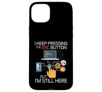 Techy Gifts For Men Programmer Programming The ESC Case for iPhone 15 Plus