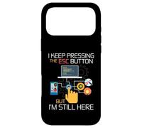 Techy Gifts For Men Programmer Programming The ESC Case for iPhone 17 Pro Max