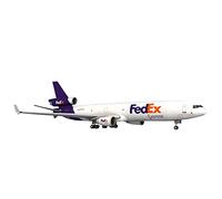 TECKEEN 1/100 Scale MD-11 Air Plane 3D Model Paper Model Diecast Plane for Collection (Unassembled Kit)