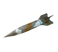 TECKEEN 1:24 German V1 and V2 Missiles 3D Paper Model Simulation Fighter Military Science Exhibition Model (Unassembled Kit)