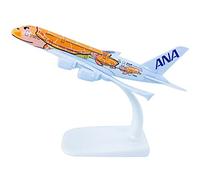 TECKEEN 1/500Scale ANA Sea Turtle Painting A380 Airplane Model Alloy Model Diecast Plane High Simulation Model for Collection