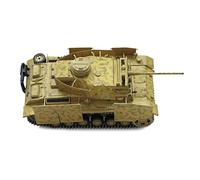 TECKEEN 1:72 Paper German Armored Fighting Vehicle III Ausf M Unassembled Model Simulation Fighter Vehicle Military Science Exhibition Model (Unassembled Kit)