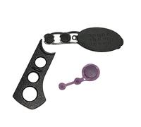 TECKEEN 3Pcs Button PTT Bezel for Motorola XTS5000 XTS3000, Radio Bezel Replacement Rubber Button PTT Bezel