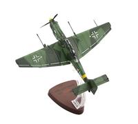TECKEEN Alloy German Stuka Junkers Ju-87G1 Dive Bomber Aircraft Model 1:72 Simulation Science Exhibition