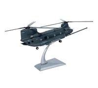 TECKEEN Alloy US Army MH-47G 160th SOAR Night Stalkers Chinook Helicopter Model 1:72 Simulation Science Exhibition Model