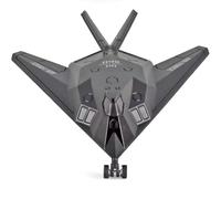 TECKEEN Alloy US F-117 Nighthawk Stealth Attack Fighter Model Aircraft Model 1:300 Model Simulation Science Exhibition Model
