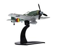 TECKEEN Alloy WWII German Focke-Wulf Fw-190 Würger Fighter Aircraft Model 1:72 Simulation Science Exhibition Model