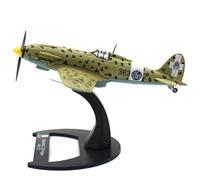 TECKEEN Alloy WWII Italian Macchi MC.202 Folgore Fighter Aircraft Model 1:72 Simulation Science Exhibition Model