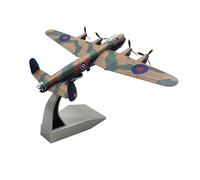 TECKEEN Alloy WWII Royal Air Force Avro Lancaster Bomber Aircraft Model 1:144 Simulation Science Exhibition Model