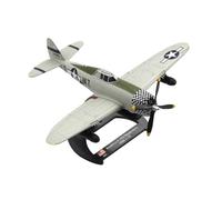 TECKEEN Alloy WWII USAAF Republic P-47D Thunderbolt Fighter Model 1:72 Simulation Science Exhibition Model