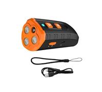 TECKEEN Ultrasonic Anti Barking Devices, Rechargeable Ultrasonic Bark Box Dog Barking Deterrent Devices with Flashlight for Dogs Trainer