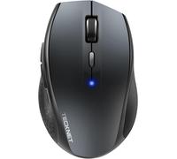 TECKNET Bluetooth Mouse, 3200DPI Wireless Mouse, Cordless Ergonomic Portable