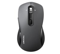 TECKNET Bluetooth Mouse 4800 DPI Wireless Mouse 4-Way Scrolling Silent Mouse Bluetooth 3.0/5.0 and 2.4GHz Connectivity with 6 Adjustable DPI Mice 24-Month Battery for Laptop PC Office