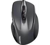 TECKNET Bluetooth Mouse, 4800DPI Wireless Mouse Computer Silent Click USB Mice B