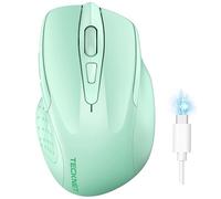 TECKNET Bluetooth Mouse, Rechargeable Bluetooth Wireless Mouse