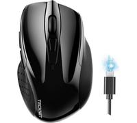 Tecknet Bluetooth Mouse: Tri-Mode (Bt5.0/3.0+2.4G), 4800 Dpi, Silent. 6 Buttons, Rechargeable For Laptop/pc/mac.