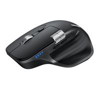 TECKNET Bluetooth Mouse, Wireless Mouse with Thumb Scroll, Rechargeable Mice, Dual Bluetooth 5.3 & 2.4GHz, Ergonomic, 4800DPI Adjustable, Silent Click, Computer Mouse for Windows/Mac OS- Dark Gray