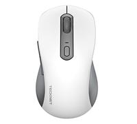 TECKNET Classic Wireless Mouse, Tri-Mode Bluetooth 5.0/3.0 & 2.4G Laptop Mouse Wireless, 4800DPI Optical Tracking with 6 Adjustable Levels, Cordless USB Silent Computer Mice for PC Mac Linux Chrome