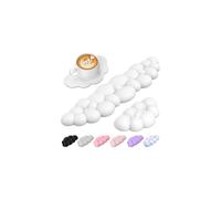TECKNET Cloud Wrist Rest Set, Ergonomic Keyboard Wrist Rest and Mouse Pad with Wrist