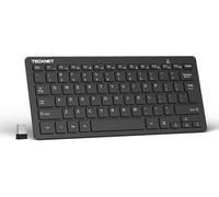 Tecknet Combo: Wireless Keyboard & Mouse. 2.4G, Silent, 1600 Dpi Adjustable. For Pc/mac/chrome Os.