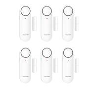 TECKNET Door Alarms When Opened, Alarm & Chime Winsow Sensor, Home Security With 3-Level Volume Selection, Red-Flashing-Ligh Garage Alarms, Door Sensor Alarm for Window, Garage, Pool and Anti-Theft