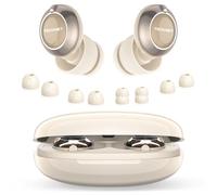 TECKNET Ear Plugs for Sleep Noise Cancelling, 3 Noise Relief Modes, 20dB Soft and Reusable Silicone Earplugs for Hearing Protection, Earplugs for Focus, Travel, Socializing, Festivals，White