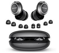 TECKNET Ear Plugs for Sleeping Noise Cancelling - 3 Adjustable Levels Noise Earplugs with 8 EarTips, 20dB (SNR) Reduction, Reusable Soft Silicone Earplugs for Focus, Work, Travel, Concert