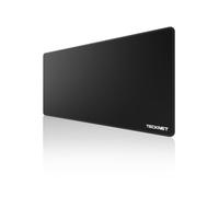 TECKNET Gaming Mouse Mat, 900x400x3mm Large Mouse Pad - Black | Waterproof, Non-Slip Rubber Base, Durable Stitched Edges, Smooth Cloth Surface, Compatible with Laser and Optical Mouse