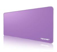 TECKNET Gaming Mouse Mat, 900x400x3mm Large Mouse Pad, Extended Waterproof Mousepad, Non-Slip Rubber Base-Smooth Cloth Surface-Compatible with Laser and Optical Mouse