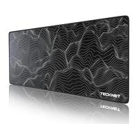 TECKNET Gaming Mouse Pad 900x400x3 mm, Large Mouse Mat, XL Waterproof Desk Pad, Long Computer Mat, Improved Precision And Speed, Non-Slip Rubber Base for Stable Grip On Smooth Surfaces