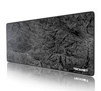 TECKNET Gaming Mouse Pad 900x400x3 mm, Large Mouse Mat, XL Waterproof Desk Pad, Long Computer Mat, Improved Precision And Speed, Non-Slip Rubber Base for Stable Grip On Smooth Surfaces