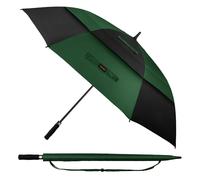 TECKNET Golf Umbrella Large 68 Inch, Windproof Strong Double Canopy Vented, Automatic Open with EVA Grip, Outdoor Sun, Rain, Wind Protection Stick Um