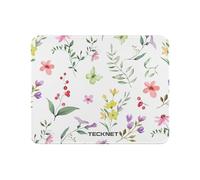 TECKNET Mouse Mat 270 x 210 x 3 mm Gaming Mouse Pad, Non-Slip Rubber Base, Waterproof Surface, Stitched Edges Mouse pad, Compatible with Laser and Optical Mice
