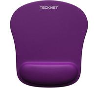 TECKNET Mouse Mat with Memory Foam Rest -Non-slip Rubber base- Special-Textured