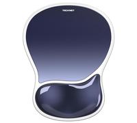 TECKNET Mouse Mat Wrist Support,Ergonomic Gel Mouse Mat,Gradient Blue