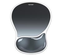 TECKNET Mouse Mat Wrist Support, Ergonomic Gel Mouse Pad, Smooth PVC Surface & Non-Slip PU Base, Cooling Silicone Mousepad Wrist Rest for Computer, L