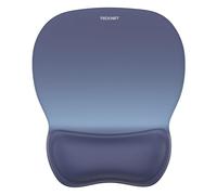 TECKNET Mouse Mat Wrist Support, Gel Ergonomic Mouse Mat, Mouse Pad Wrist Rest with Non-slip PU Base, Waterproof Surface Mouse Pad Wrist Support for Computer, Laptop, Office, Home and Travel