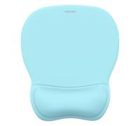 TECKNET Mouse Mat Wrist Support, Gel Ergonomic Mouse Mat, Mouse Pad Wrist Rest with Non-slip PU Base, Waterproof Surface Mouse Pad Wrist Support for Computer, Laptop, Office, Home and Travel