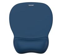 TECKNET Mouse Mat Wrist Support, Gel Ergonomic Mouse Pad, Blue