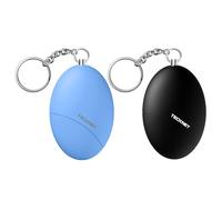 TECKNET Personal Alarms for Women, 2 Pack Keychain Safety Device
