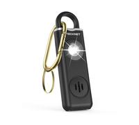 TECKNET Personal Safety Alarm for Women, 130dB Siren & Strobe Light, Rechargeable Personal Emergency Security Safe Protection Devices for for Girl Kid Elderly Student