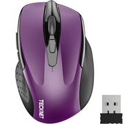 Tecknet Pro Mouse: 2.4G Usb, 2600 Dpi, 5 Levels. 24-Month Battery. For Windows/mac/linux.