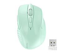 TECKNET Pro Wireless Mouse, 2600 DPI, 2.4G Ergonomic Optical Mouse, Computer Mouse for Laptop, Windows, Chromebook, 6 Button Mouse, 24-Month Battery Life, 6 Adjustment Levels, 36-Month Warranty