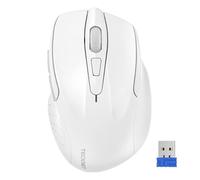 TECKNET Pro Wireless Mouse, 4000 DPI, 6 Adjustment Levels, 2.4G Ergonomic Optical Mice,30 Month Battery Life, Computer Mouse for Laptop, Windows, Chromebook, 6 Button Mouse, 36 Month Warranty