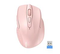 TECKNET Pro Wireless Mouse, 4000 DPI, 6 Adjustment Levels, 2.4G Ergonomic Optical Mice,30 Month Battery Life, Computer Mouse for Laptop, Windows, Chromebook, 6 Button Mouse, 36 Month Warranty