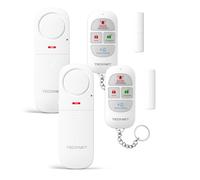 TECKNET Sensor Alarm for Home Security, Door and Window Alarm, Door Alarms for Home Security, Portable 2-in-1 Alarms and Doorbells, Adjustable Volume, for Child Safety Home/Garage/Apartment Security