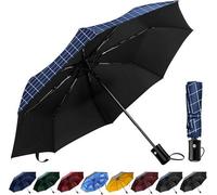 Tecknet Techrise Umbrella, Compact Strong Windproof Automatic Umbrellas