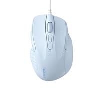 TECKNET USB Wired Mouse, 6400 DPI Mice 4 Adjustable DPI with 6-Button Corded, Optical Computer Mouse with Ergonomic Design for Laptop, Chromebook, PC, Desktop, Mac, Notebook