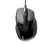 TECKNET USB Wired Mouse, 6400 DPI Mice 4 Adjustable DPI with 6-Button Corded Mouse, Optical Computer Mouse with Ergonomic Design for Laptop, Chromebook, PC, Desktop, Mac, Notebook